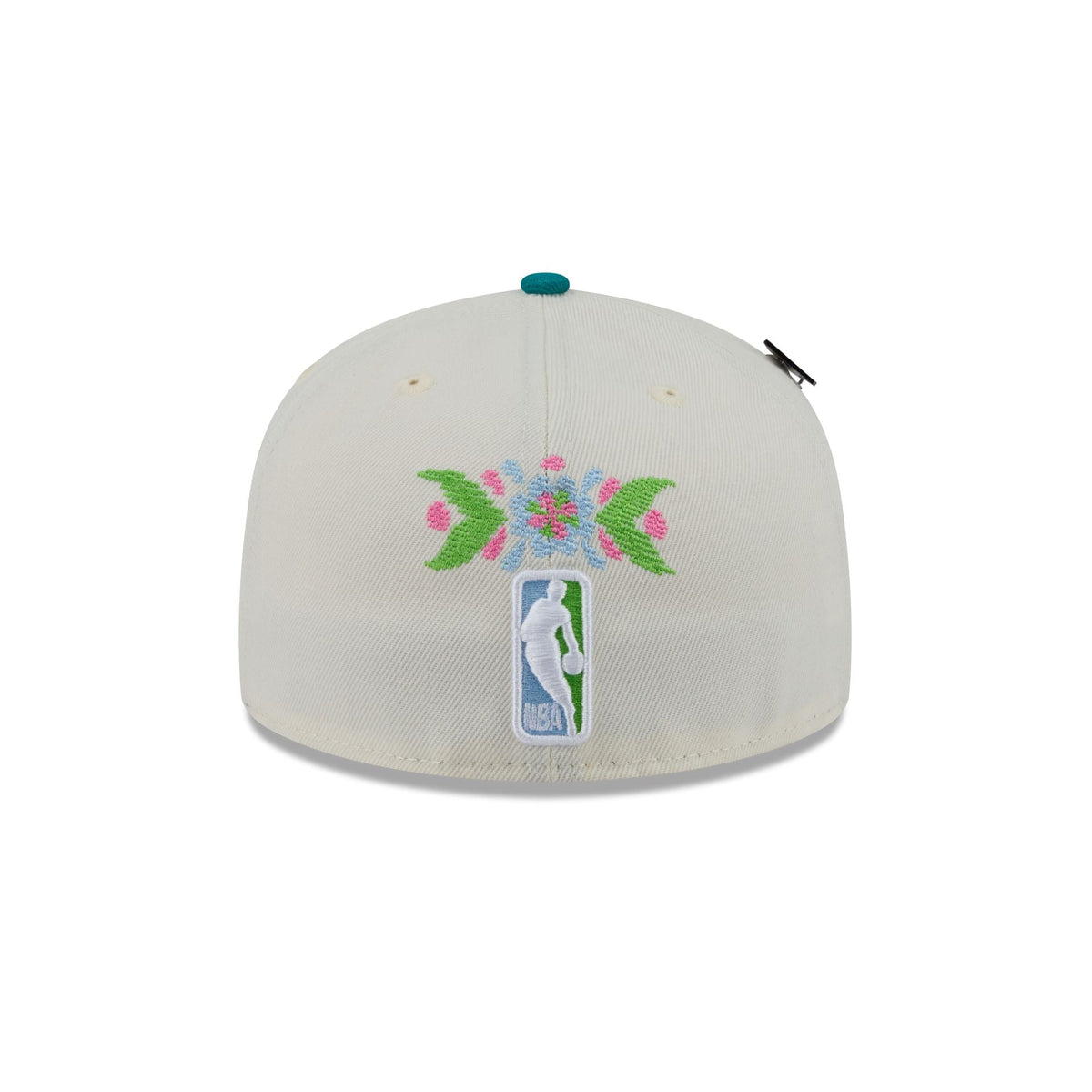 Boston Celtics Day of the Dead Chrome White 59FIFTY Fitted Hat