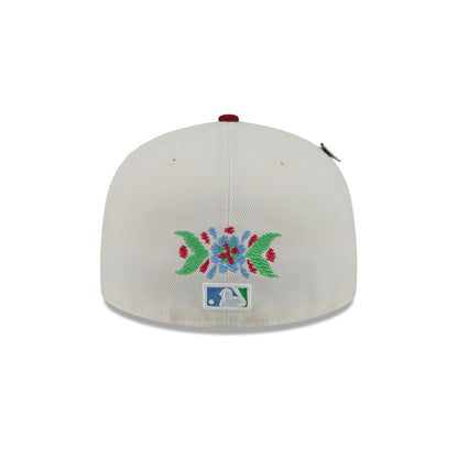 Boston Red Sox Day of the Dead Chrome White 59FIFTY Fitted Hat