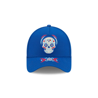 Toronto Blue Jays Day of the Dead 9FORTY A-Frame Snapback Hat