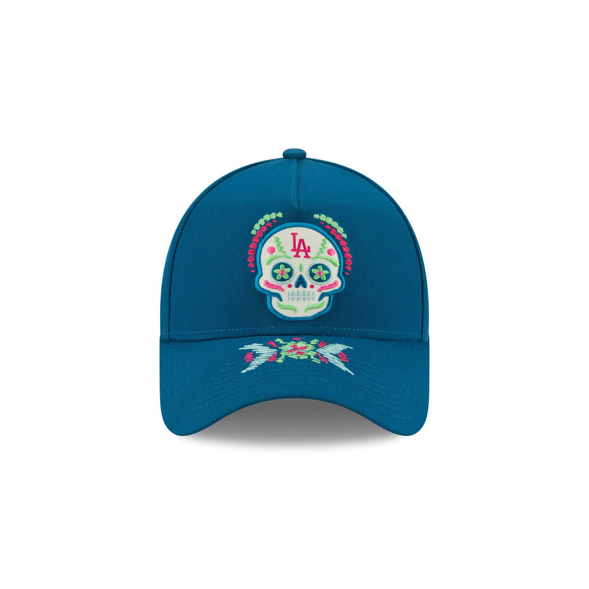 Los Angeles Dodgers Day of the Dead 9FORTY A-Frame Snapback Hat