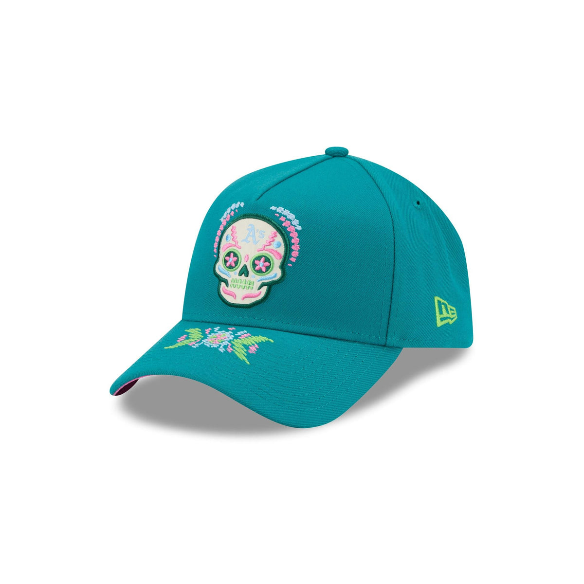 Athletics Day of the Dead 9FORTY A-Frame Snapback Hat