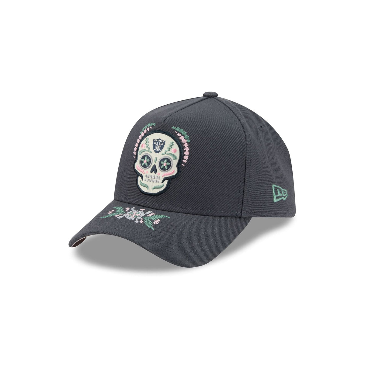 Las Vegas Raiders Day of the Dead 9FORTY A-Frame Snapback Hat