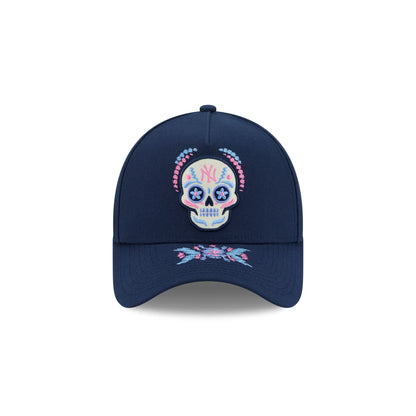New York Yankees Day of the Dead 9FORTY A-Frame Snapback Hat