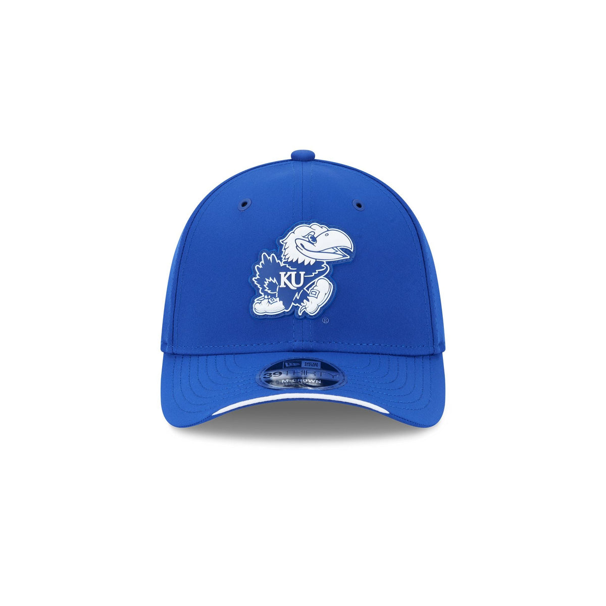 Kansas Jayhawks Stadium Ready 39THIRTY M-Crown Stretch Fit Hat