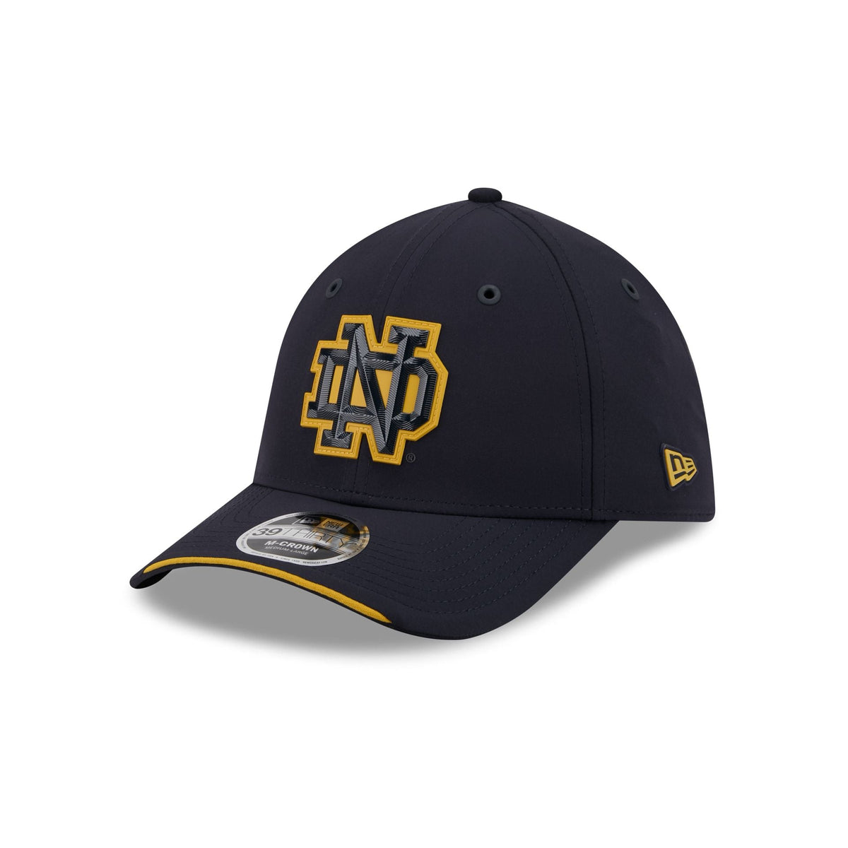 Notre Dame Fighting Irish Stadium Ready 39THIRTY M-Crown Stretch Fit Hat