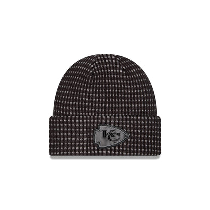 Kansas City Chiefs 2026 Sideline Cold Weather Black Cuff Knit Hat