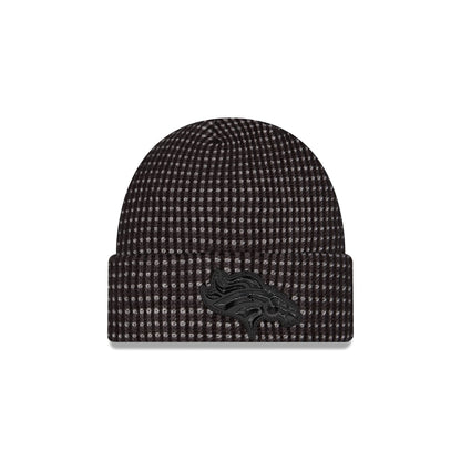 Denver Broncos 2026 Sideline Cold Weather Black Cuff Knit Hat