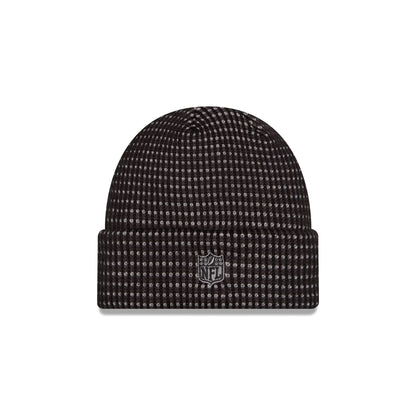Buffalo Bills 2026 Sideline Cold Weather Black Cuff Knit Hat