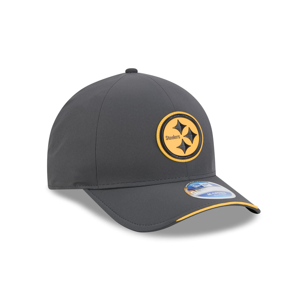 Pittsburgh Steelers 2026 Sideline Cold Weather 9FORTY M-Crown Snapback Hat