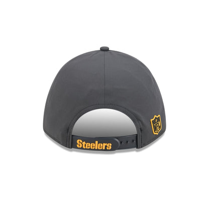 Pittsburgh Steelers 2026 Sideline Cold Weather 9FORTY M-Crown Snapback Hat