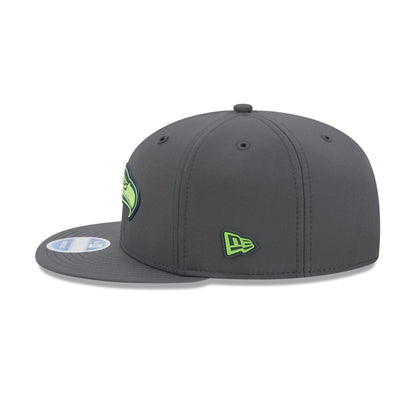 Seattle Seahawks 2026 Sideline Cold Weather 9FIFTY Snapback Hat