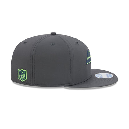 Seattle Seahawks 2026 Sideline Cold Weather 9FIFTY Snapback Hat