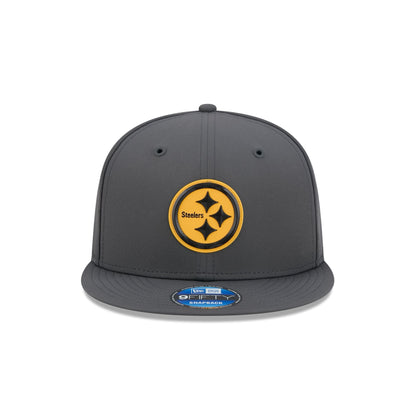 Pittsburgh Steelers 2026 Sideline Cold Weather 9FIFTY Snapback Hat