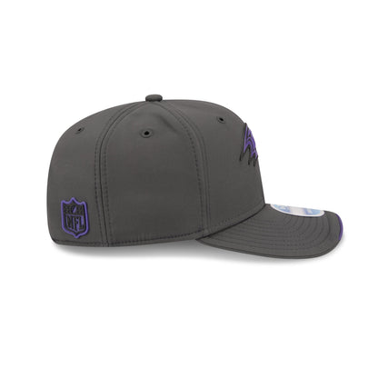 Baltimore Ravens 2026 Sideline Cold Weather 9SEVENTY Stretch-Snap Hat