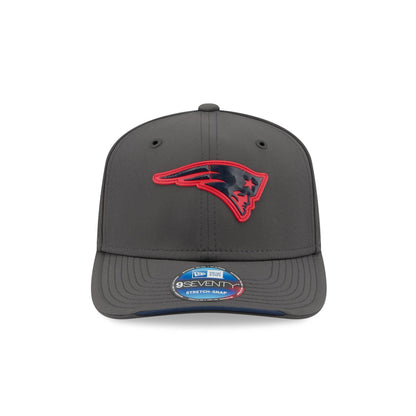 New England Patriots 2026 Sideline Cold Weather 9SEVENTY Stretch-Snap Hat