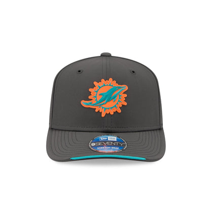 Miami Dolphins 2026 Sideline Cold Weather 9SEVENTY Stretch-Snap Hat