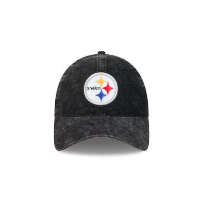 Pittsburgh Steelers Washed Cord 9TWENTY Adjustable Hat