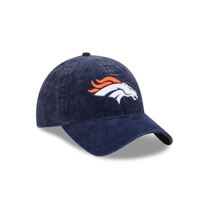 Denver Broncos Washed Cord 9TWENTY Adjustable Hat