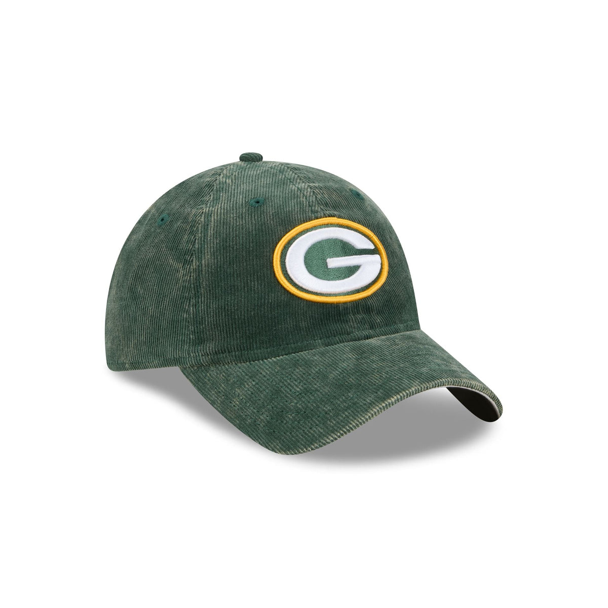 Green Bay Packers Washed Cord 9TWENTY Adjustable Hat