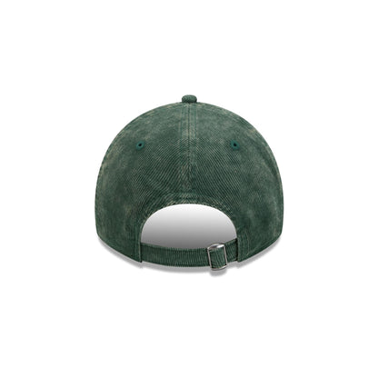 Green Bay Packers Washed Cord 9TWENTY Adjustable Hat