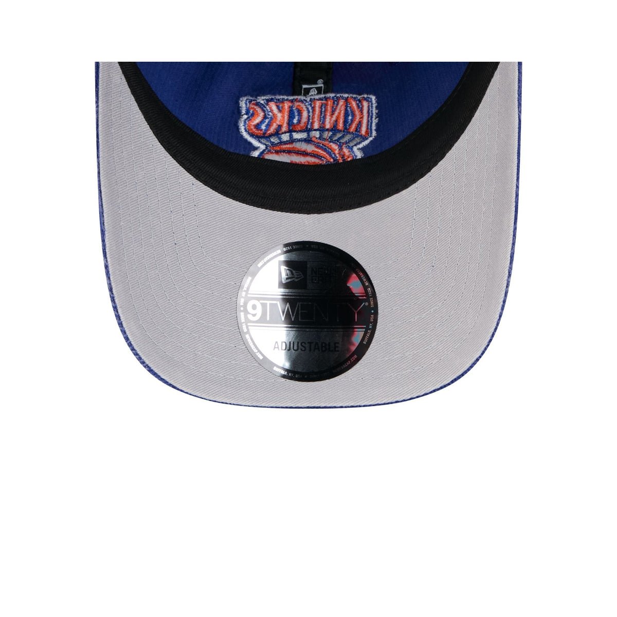 New York Knicks Washed Cord 9TWENTY Adjustable Hat
