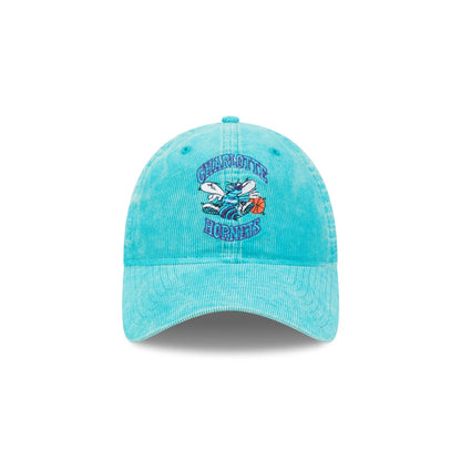 Charlotte Hornets Washed Cord 9TWENTY Adjustable Hat