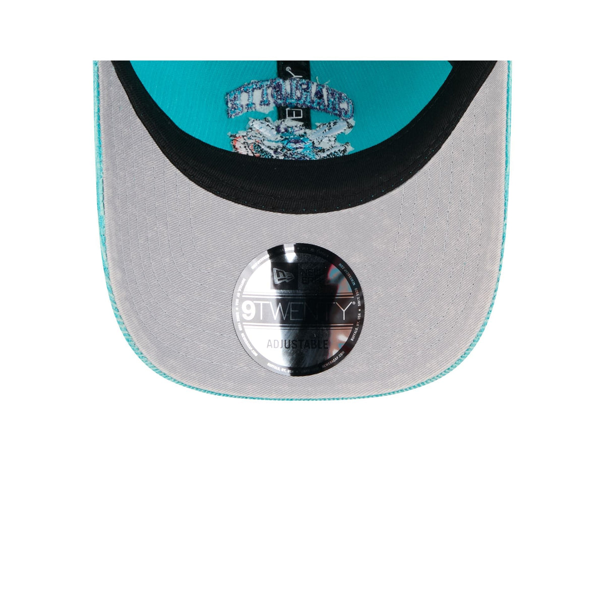 Charlotte Hornets Washed Cord 9TWENTY Adjustable Hat