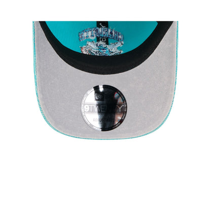 Charlotte Hornets Washed Cord 9TWENTY Adjustable Hat