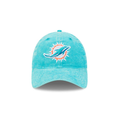 Miami Dolphins Washed Cord 9TWENTY Adjustable Hat
