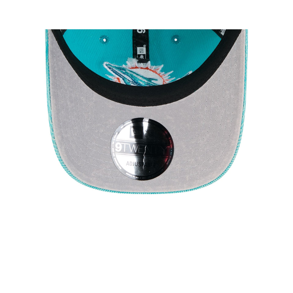 Miami Dolphins Washed Cord 9TWENTY Adjustable Hat