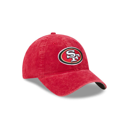 San Francisco 49ers Washed Cord 9TWENTY Adjustable Hat
