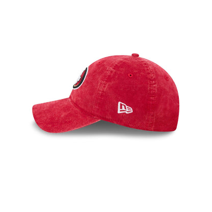 San Francisco 49ers Washed Cord 9TWENTY Adjustable Hat