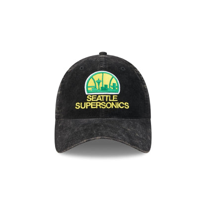 Seattle SuperSonics Washed Cord 9TWENTY Adjustable Hat
