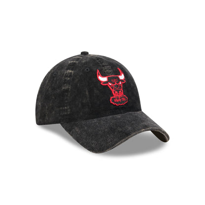 Chicago Bulls Washed Cord 9TWENTY Adjustable Hat
