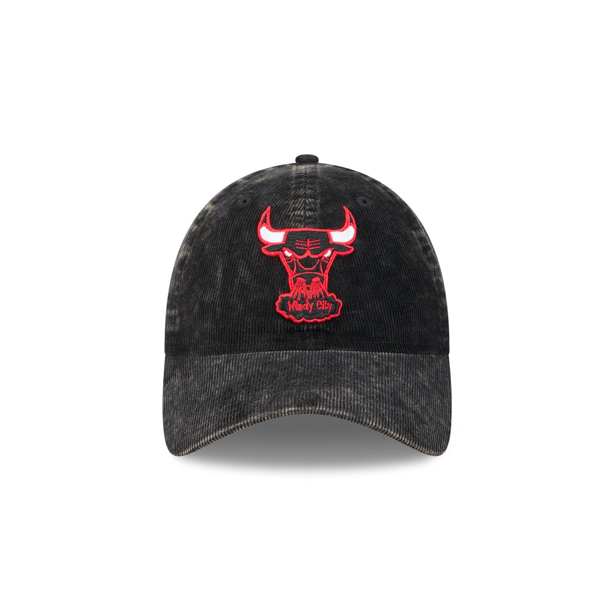 Chicago Bulls Washed Cord 9TWENTY Adjustable Hat