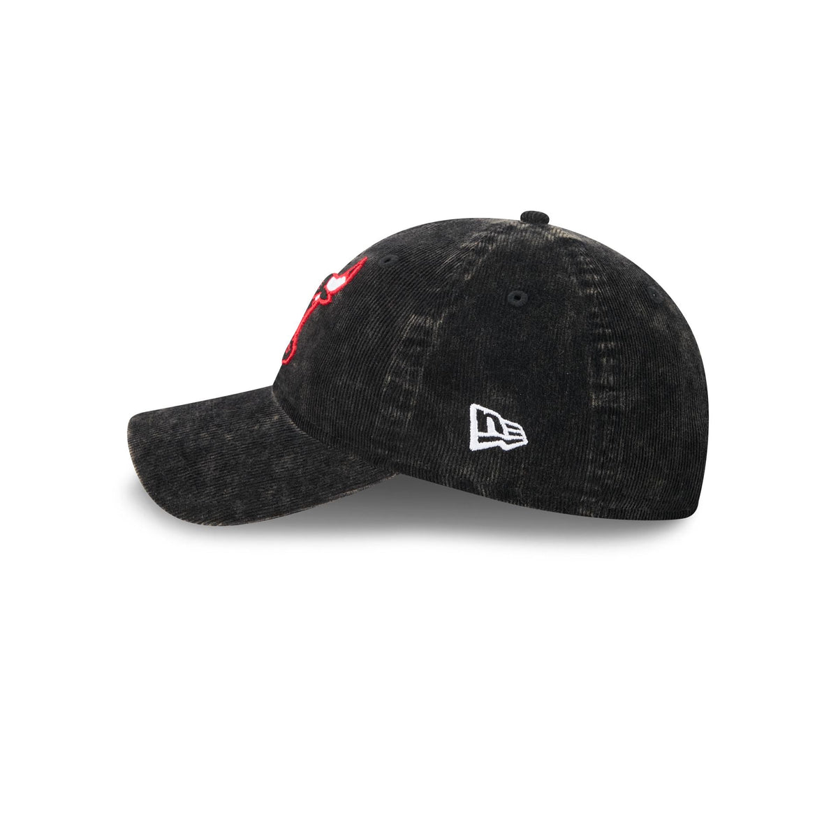 Chicago Bulls Washed Cord 9TWENTY Adjustable Hat