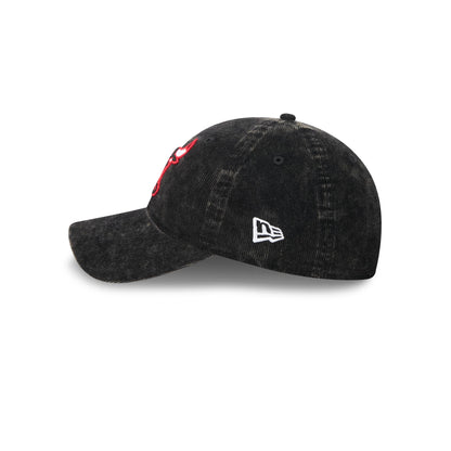 Chicago Bulls Washed Cord 9TWENTY Adjustable Hat