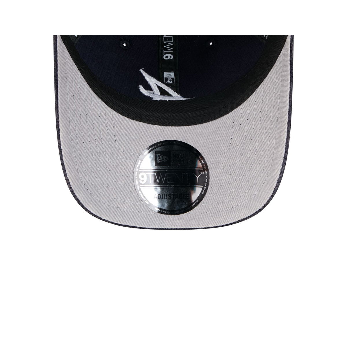Atlanta Braves Washed Cord 9TWENTY Adjustable Hat