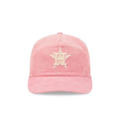Houston Astros Pink Washed Corduroy 19TWENTY Adjustable Hat