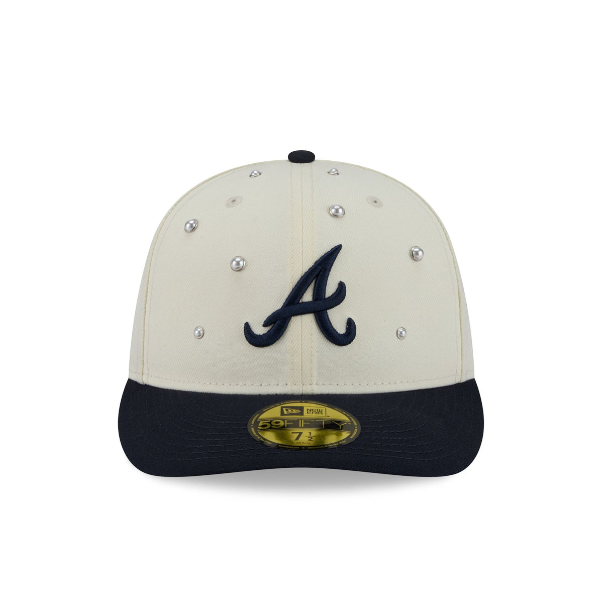 Atlanta Braves Chrome Pearl 59FIFTY Fitted Hat