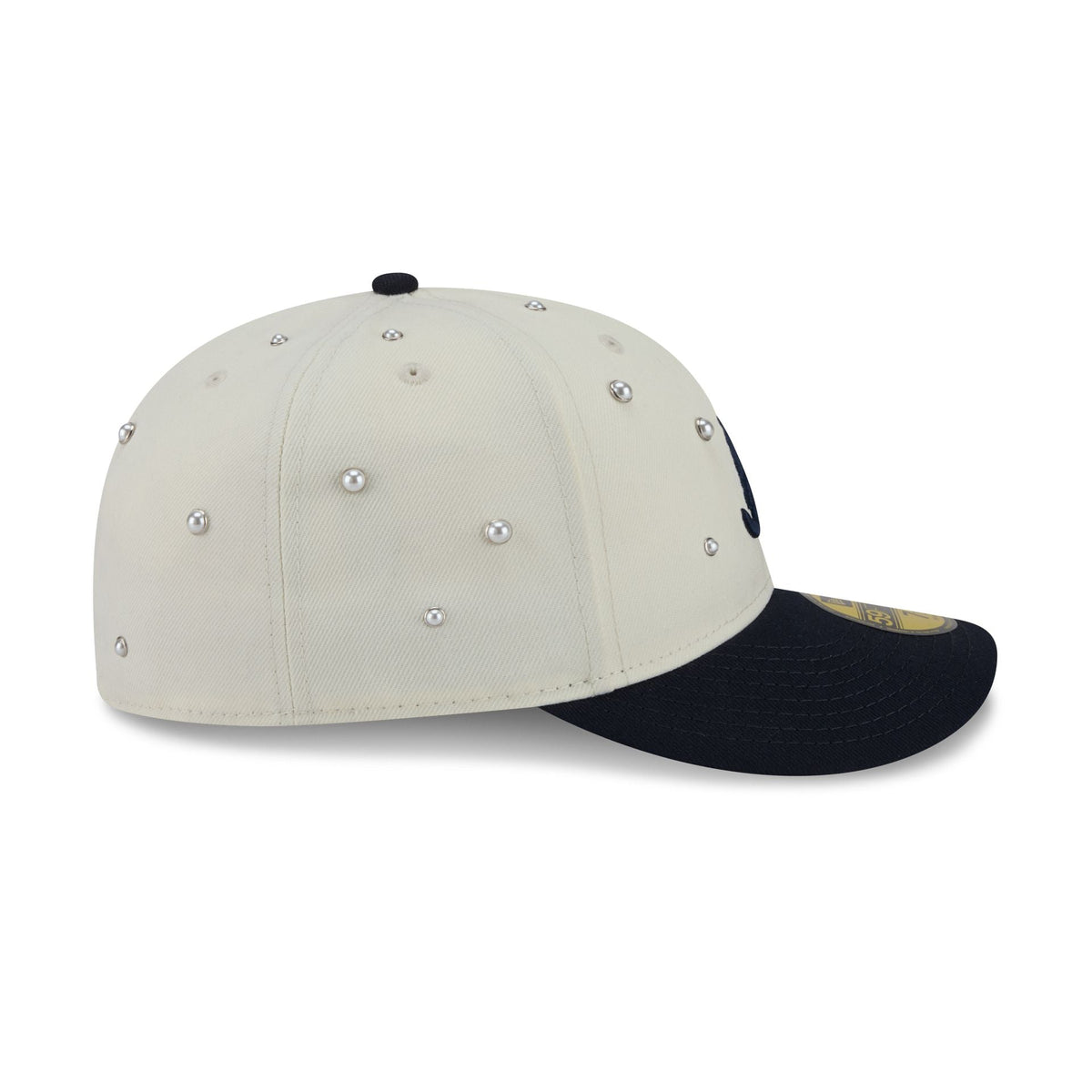 Atlanta Braves Chrome Pearl 59FIFTY Fitted Hat