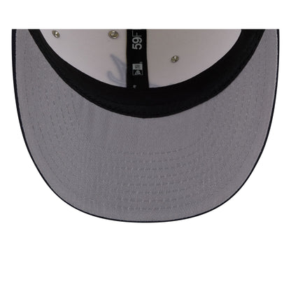 Atlanta Braves Chrome Pearl 59FIFTY Fitted Hat
