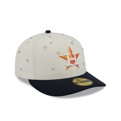 Houston Astros Chrome Pearl 59FIFTY Fitted Hat