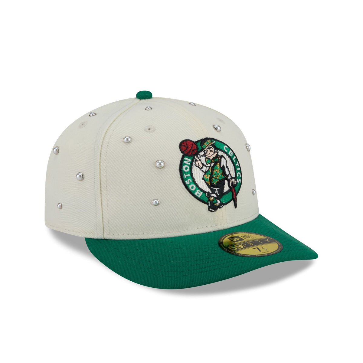 Boston Celtics Chrome Pearl 59FIFTY Fitted Hat