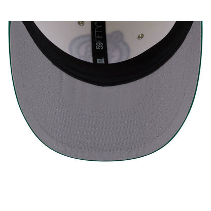 Boston Celtics Chrome Pearl 59FIFTY Fitted Hat