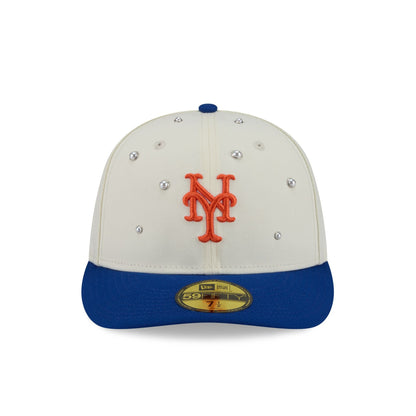 New York Mets Chrome Pearl 59FIFTY Fitted Hat