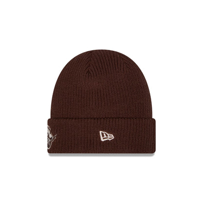 Toronto Raptors Walnut Cuff Knit Beanie Hat