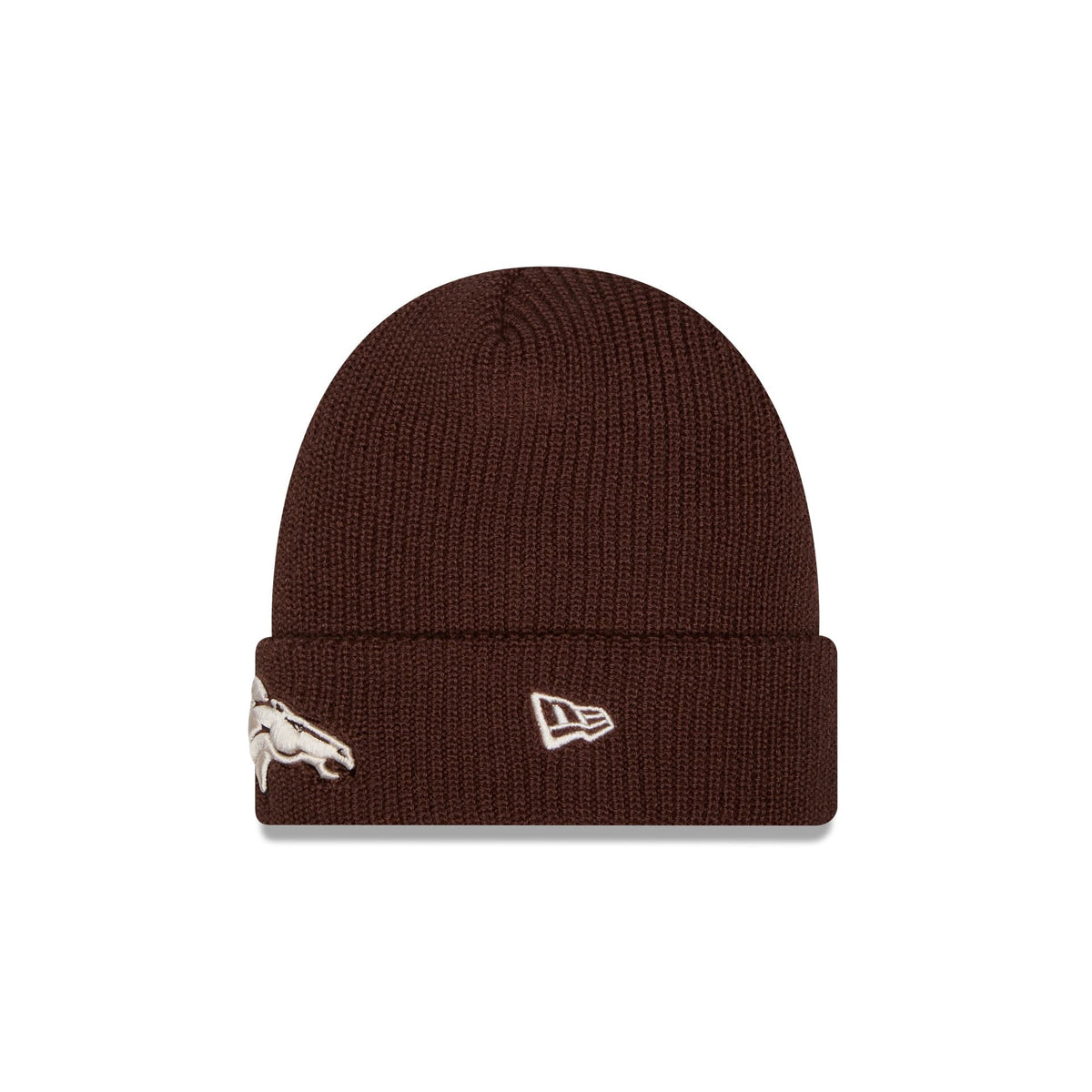 Denver Broncos Walnut Cuff Knit Beanie Hat