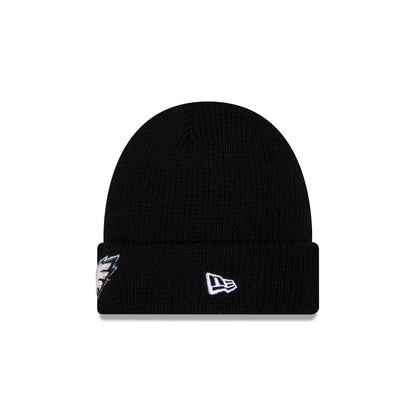 Philadelphia Eagles Black Cuff Knit Beanie Hat