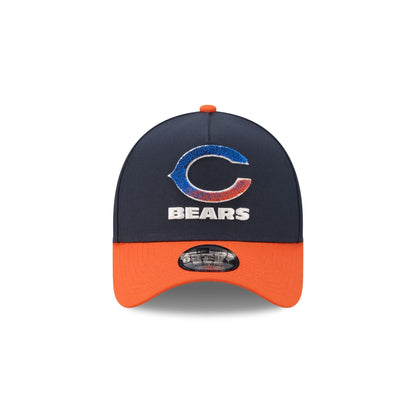 Chicago Bears Fade Logo 9FORTY A-Frame Snapback Hat